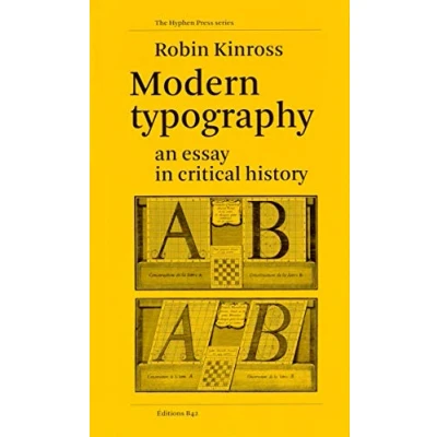 Abbildung von Modern Typography An Essay In Critical History