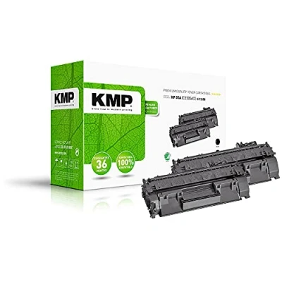 Abbildung von KMP Toner H T235D schwarz kompatibel zu HP 05A (CE505D), 2er Set
