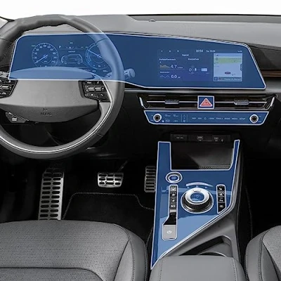Abbildung von LAVIYE Auto Innenraum Mittelkonsole Transparent TPU PPF Schutzfolie Anti Kratz Reparaturfolie Zubehör,Für KIA NIRO SG2 2022 2023
