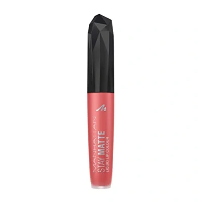 Abbildung von Manhattan Stay Matte Liquid Lip Colour 350 Coral Sass, 5.5 ml