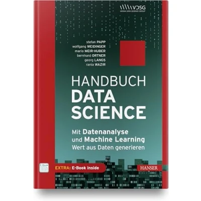 Abbildung von Handbuch Data Science: Mit Datenanalyse und Machine Learning Wert aus Daten generieren.