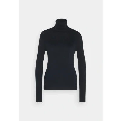 Abbildung von Marc O&#039;Polo Longsleeve Turtle NECK Strickpullover, Damen, Größe: XL, Deep blue sea