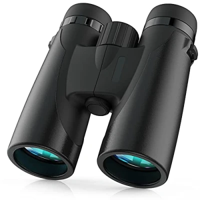 Abbildung von Akake Fernglas, 12 x 42 Fernglas für Erwachsene, Vogelbeobachtung, Jagd, kompakt, wenig Licht, Nachtsicht, BAK4 Prisma FMC Objektiv