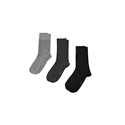 Abbildung von Esprit 3 PACK Socken, Herren, Größe: 39 42, Grey/black