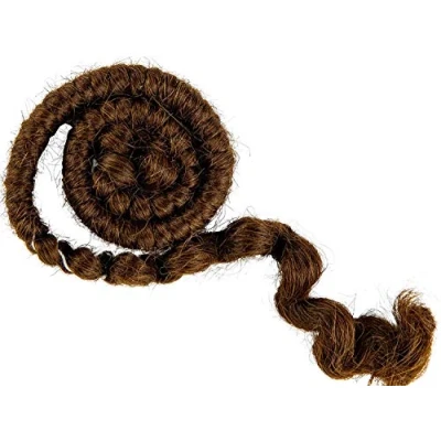 Abbildung von Mehron Make up Crepe Hair 30 cm Braid (Medium Brown)