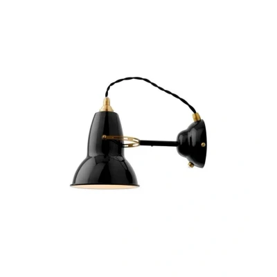Abbildung von Anglepoise Original 1227 Brass Wandlampe schwarz