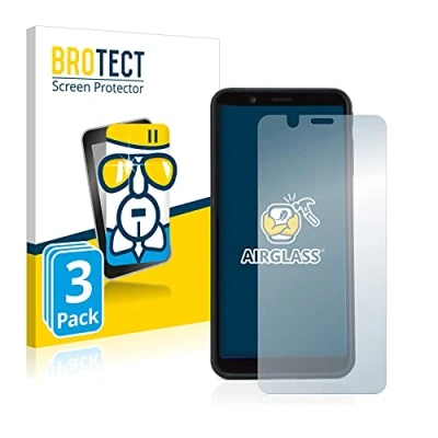 Abbildung von BROTECT Schutzglas für Shift Shift6mq (3 Stück) Schutzfolie Panzer Folie Glas [Extrem Kratzfest 9H, Anti Fingerprint, Ultra Transparent]