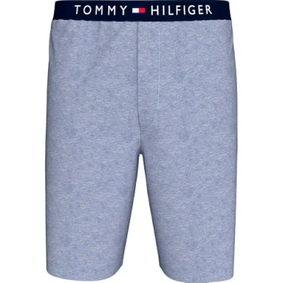 Abbildung von Tommy Hilfiger Original Nachtwäsche Hose, Herren, Größe: Small, Light blue heather