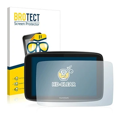 Abbildung von BROTECT (2 Stück Schutzfolie für TomTom GO 6250 Displayschutz Folie Ultra Klar