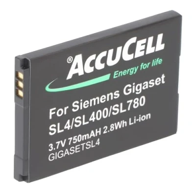 Abbildung von AccuCell Akku passend für Siemens SL4, SL400, SL78, SL780, SL785, SL788