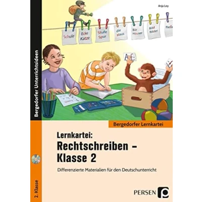 Abbildung von Lernkartei: Rechtschreiben Klasse 2: Differenzierte Materialien für den Deutschunterricht (Bergedorfer Lernkartei)