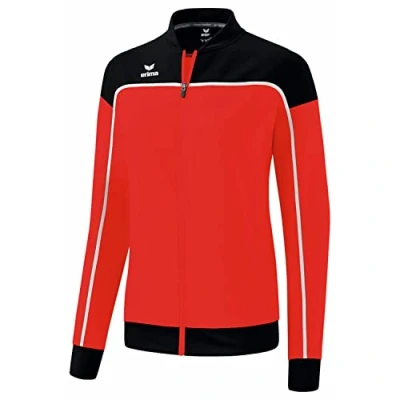 Abbildung von Erima Fussball Teamsport Textil Change BY PRÄSENTATIONS Trainingsjacke, Damen, Größe: 34, Rot schwarz weiss