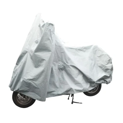 Abbildung von Dunlop Roller und Motorrad Abdeckplane Universelle Motorradabdeckung Geeignet für Windschutzscheibe wasserdichte Motorad Plane den Außenbereich 246 x 104 127 cm Kunststoff Grau