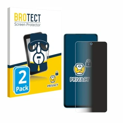 Abbildung von BROTECT (2 Stück Anti Spy Blickschutzfolie für OnePlus Nord CE 4 Lite Privacy Screen Protector [Displayschutz Folie, Sichtschutz, Blaulichtfilter]