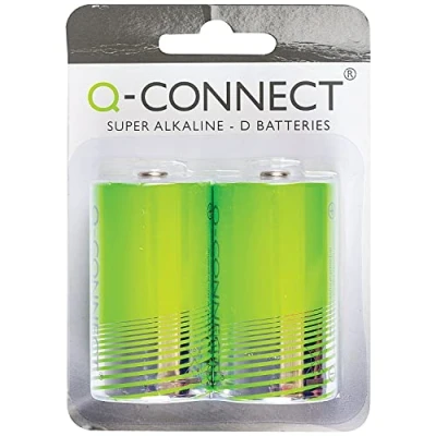 Abbildung von Q Connect KF00491 Super Alkaline Batterien Mono/LR20/D, 1, 5V