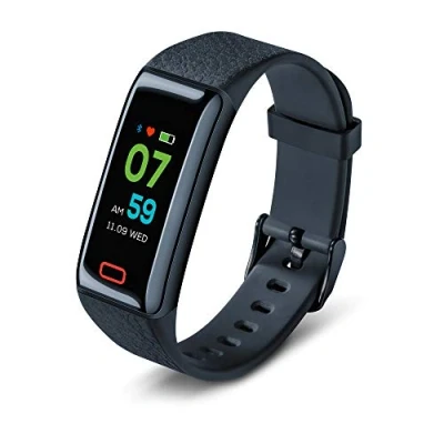 Abbildung von Beurer AS 98 Aktivitätstracker, Fitnessarmband mit Pulsmessung und Schlafüberwachung, zur optimalen Bewegungskontrolle Touch Farbdisplay App 676.68, 1 Stück (1er Pack)