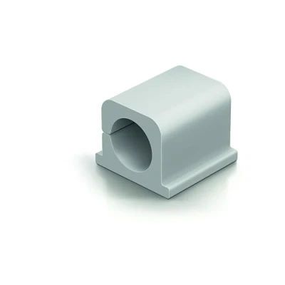 Abbildung von Durable Kabel Klemmen Cavoline Clip Pro 2 (selbstklebend für Kabel, Ø 14 mm) 4 Stück, grau , 504310