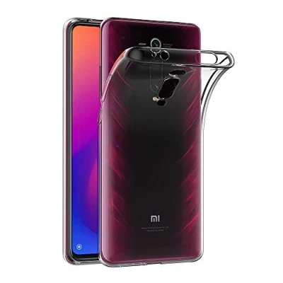 Abbildung von AICEK Hülle Compatible für Xiaomi Mi 9T Transparent Silikon Schutzhülle Case Clear Durchsichtige TPU Bumper Handyhülle (6,39 Zoll)