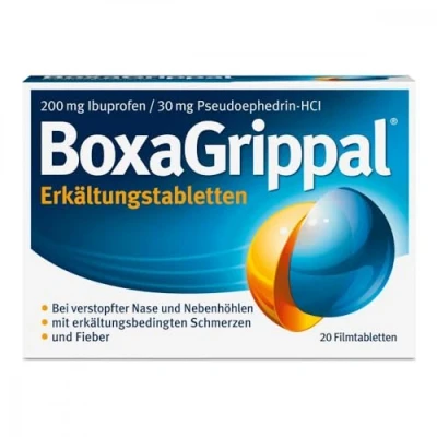 Abbildung von BoxaGrippal® Erkältungstabletten 20 St