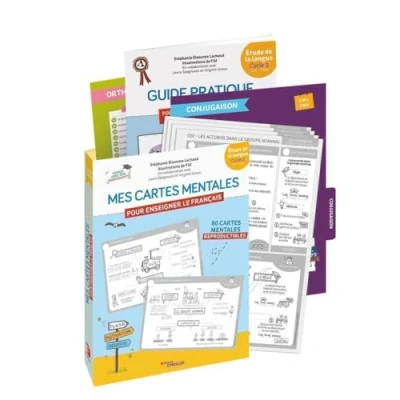 Abbildung von Mes cartes mentales pour enseigner le français Cycle 3 : CM1, CM2: Etude de la langue. 80 reproductibles. Conçu avec des ... Laura Spagnuolo et Virginie Graux.