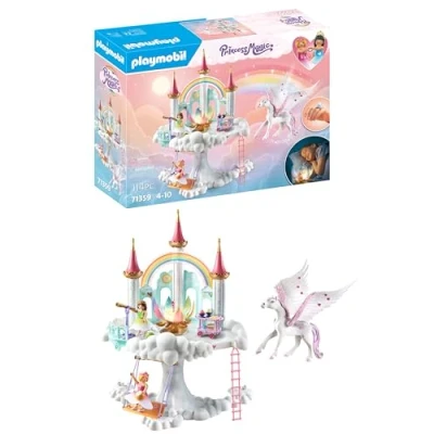Abbildung von Playmobil® Konstruktions Spielset Himmlisches Regenbogenschloss (71359), Princess Magic, (114 St)