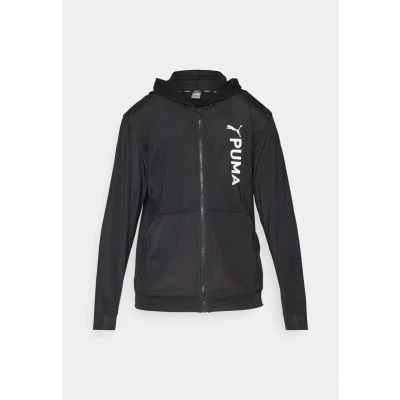 Abbildung von Puma Double FZ Sweatjacke, Herren, Größe: Large, Black