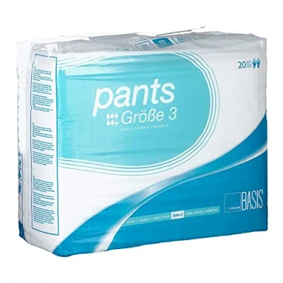 Abbildung von Param Pants Basis Tag Gr.3 20 St