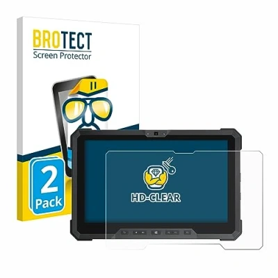 Abbildung von BROTECT (2 Stück Schutzfolie für Dell Latitude 12 Rugged 7212 Displayschutz Folie Ultra Klar