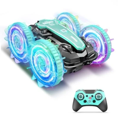 Abbildung von Amphibienfahrzeug Ferngesteuertes Auto 3+ Jahre,RC Car Spielzeug ab 3 4 5 6 7 8 9 Jahre Jungen Weihnachten Geschenk Junge Outdoor Spiele für Kinder Strand Wasserspielzeug