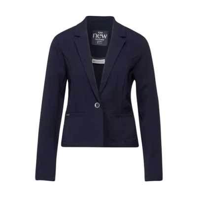 Abbildung von Street One Struktur Blazer, Damen, Größe: 40, Blau
