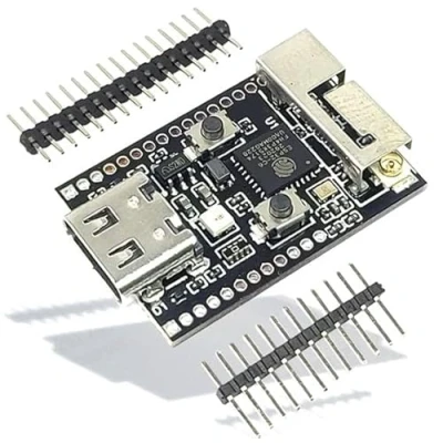 Abbildung von TECNOIOT 1 Stück WiFi6 ESP32 C6 Entwicklungsboard RGB LED Quarzoszillator WiFi Bluetooth