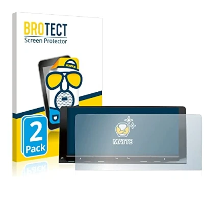 Abbildung von BROTECT Entspiegelungs Schutzfolie für Volkswagen T7 Multivan Life Discover Media 10&quot; (2 Stück) Matte Displayschutz Folie, Anti Fingerprint