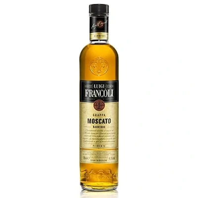 Abbildung von Francoli &quot; GRAPPA DEL PIEMONTE MOSCATO BARRIQUE&quot; 41.5 70 CL