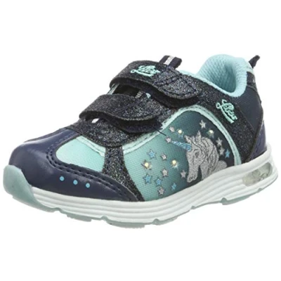 Abbildung von LICO Unicorn Blinky Sneaker low für Kinder, Größe: 28, Blue Schuhe