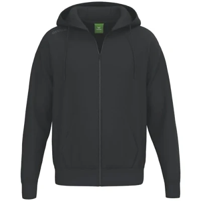 Abbildung von Erima Unisex TS Kapuzen Jacke (2072521), schwarz, 4XL