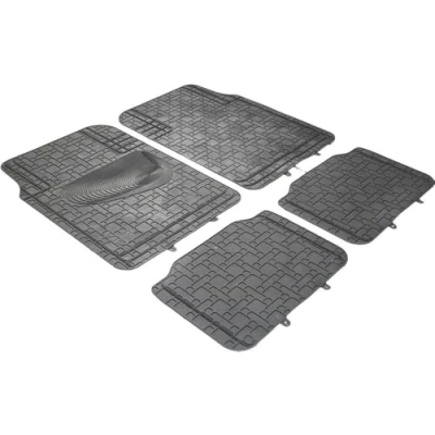 Abbildung von START Saturnia 7375 Fußmattensatz PVC vorne und hinten 4 schwarz
