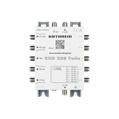 Abbildung von Kathrein Einkabel Multischalter DG EXD 258 Twin
