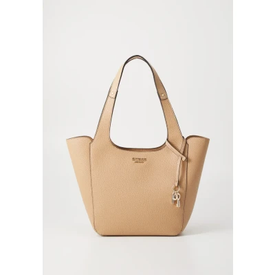 Abbildung von Guess Helina TOTE SET Shopping Bag, Damen, Größe: One Size, Beige