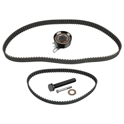 Abbildung von FEBI BILSTEIN 24766 Zahnriemensatz 122, 77 mit Schrauben inkl. Spannrolle VOLKSWAGEN: Transporter 4 Bus, Kastenwagen