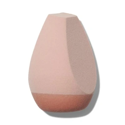 Abbildung von e.l.f. Halo Glow Angled Silicone Face Sponge, abgewinkeltes Design Für Creme &amp; Flüssigbronzer, Foundation, Concealer Mehr, latexfrei, vegan tierversuchsfrei