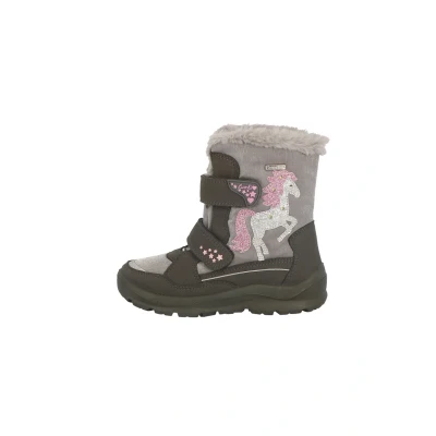 Abbildung von Lurchi Kanani Sympatex Snowboot/Winterstiefel für Kinder, Größe: 29, Steel Schuhe