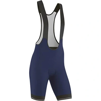 Abbildung von Gonso Damen Radlerhose SITIVO W BIB, kurze Fahrradhose mit Sitzpolster, atmungsaktive Radhose Träger