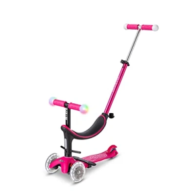 Abbildung von MICRO paspirtukas Mini2Grow Deluxe Magie LED Roller Rosa, MMD359