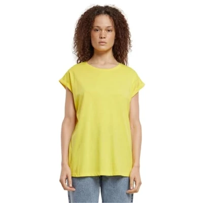 Abbildung von Urban Classics Extended Shoulder Tshirt basic, Damen, Größe: 3XL, Brightyellow