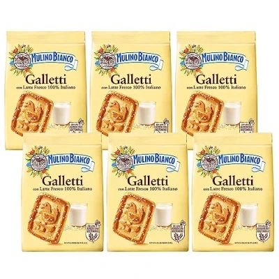 Abbildung von MULINO BIANCO Galletti Mürbeteigkekse mit Zucker 350g x 6 Pakete