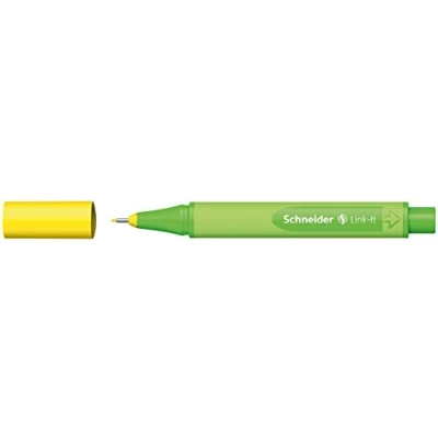 Abbildung von 5 x Schneider Fineliner Link It 0,4 mm golden yellow