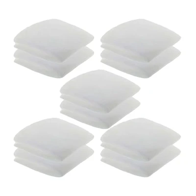 Abbildung von varivendo® Filter 11 mm stark, für Dunstabzugshaube zuschneidbar Abzugshaube universell einsetzbar Dunstabzug Filtermatte Dunstfilter (10er Set)