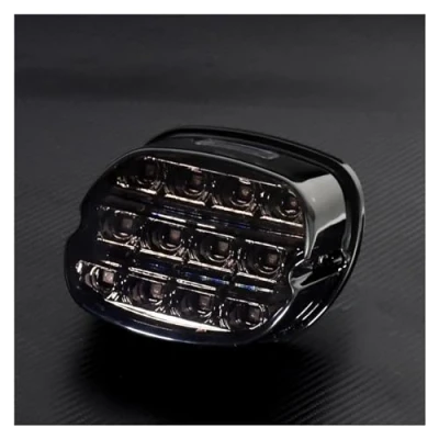Abbildung von Hinten Rücklicht Motorrad L Bremsrücklicht passend für Har&amp;Ley Touring Electra Glide Road Softail Sportster XL883 XL48 Dyna FLD Fat Boy