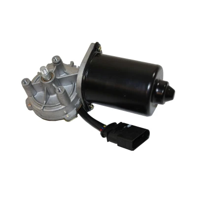 Abbildung von AUTOMEGA 150052010 Scheibenwischermotor 12 vorne für Linkslenker mit Kabel AUDI: A4 B5 Avant, A6 C5 Limousine