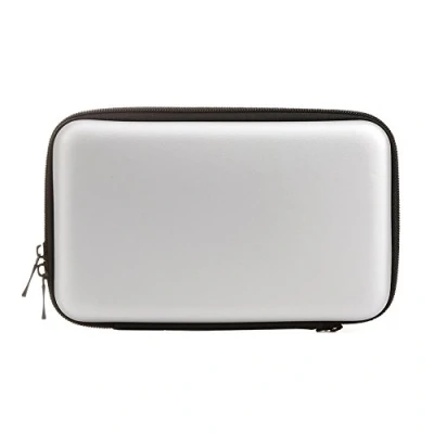 Abbildung von Demiawaking Eva Lagerung Reißverschluss Tasche Schutzhülle Abdeckungs Haut Gehäuse Deckel für Nintendo 3DS XL LL (Silber)